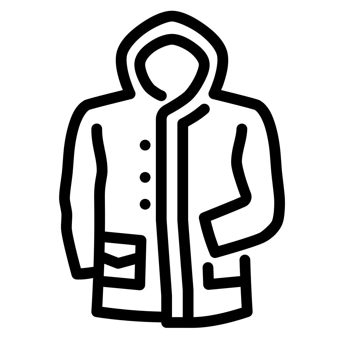 rain coat 图标