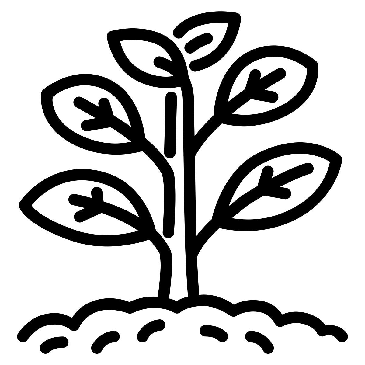 sprouting leaf Icon