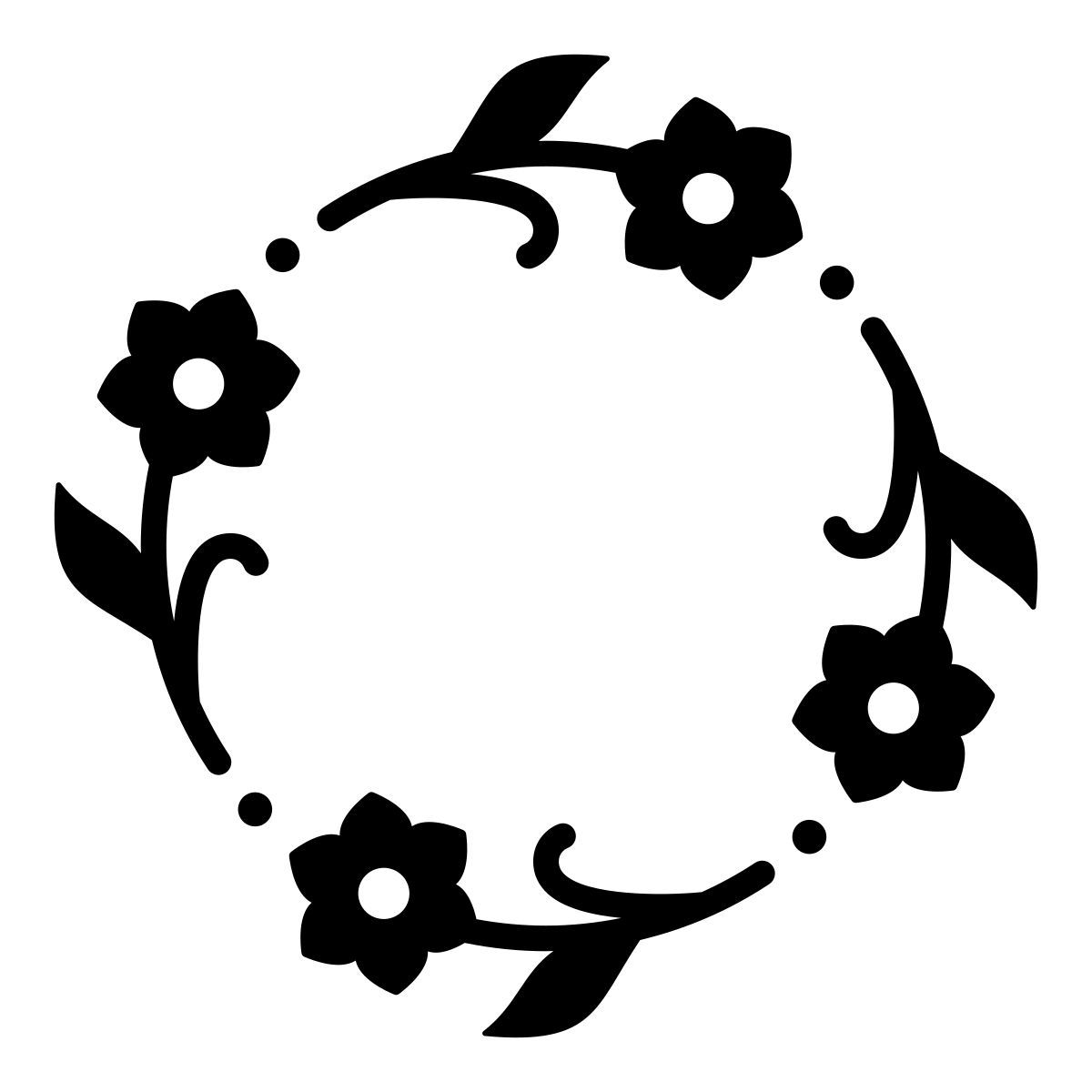 icona flower wreath