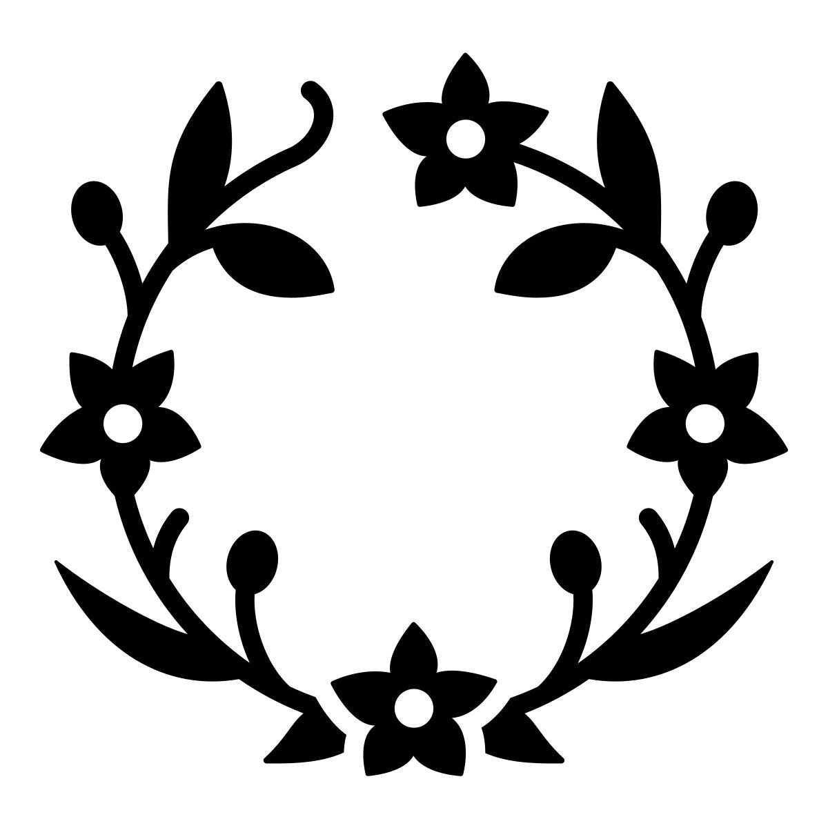 icona flower wreath