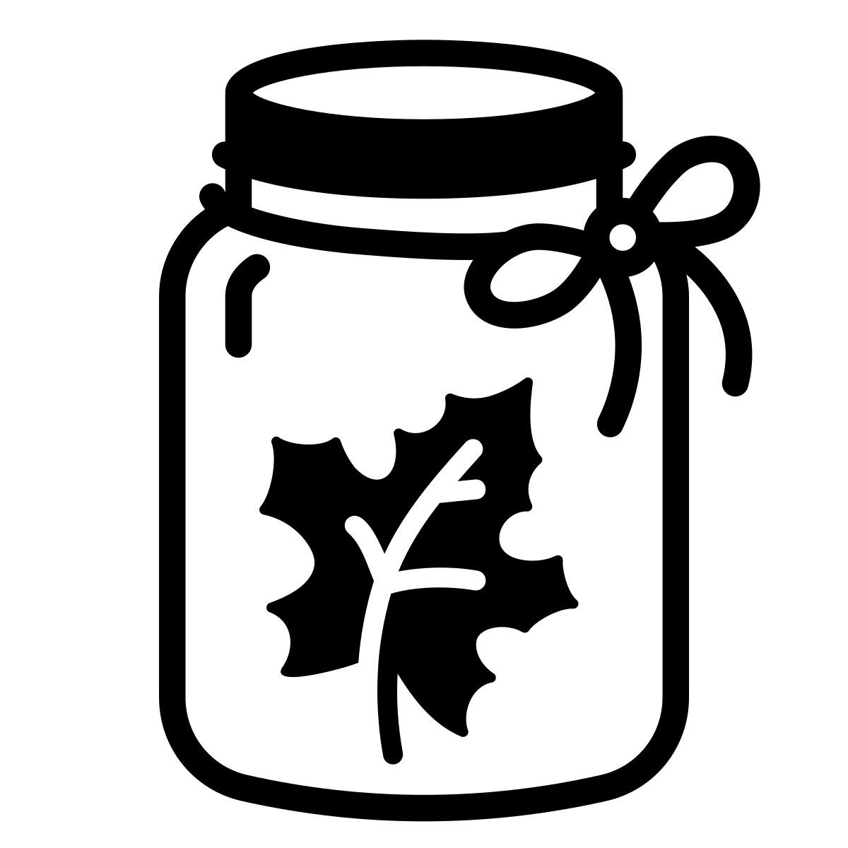 mason jar アイコン