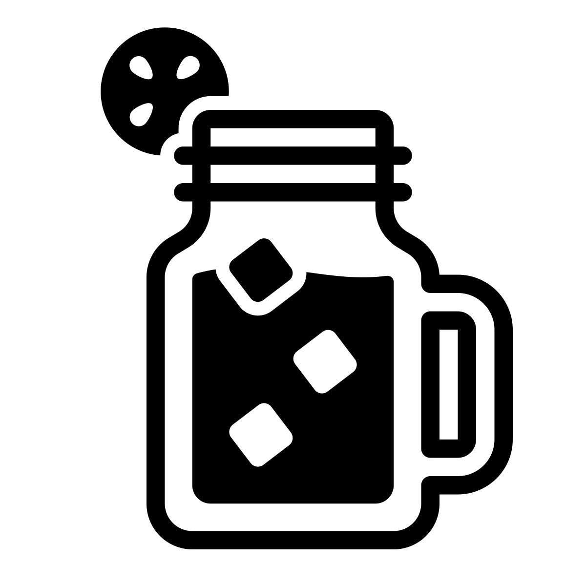 mason jar アイコン