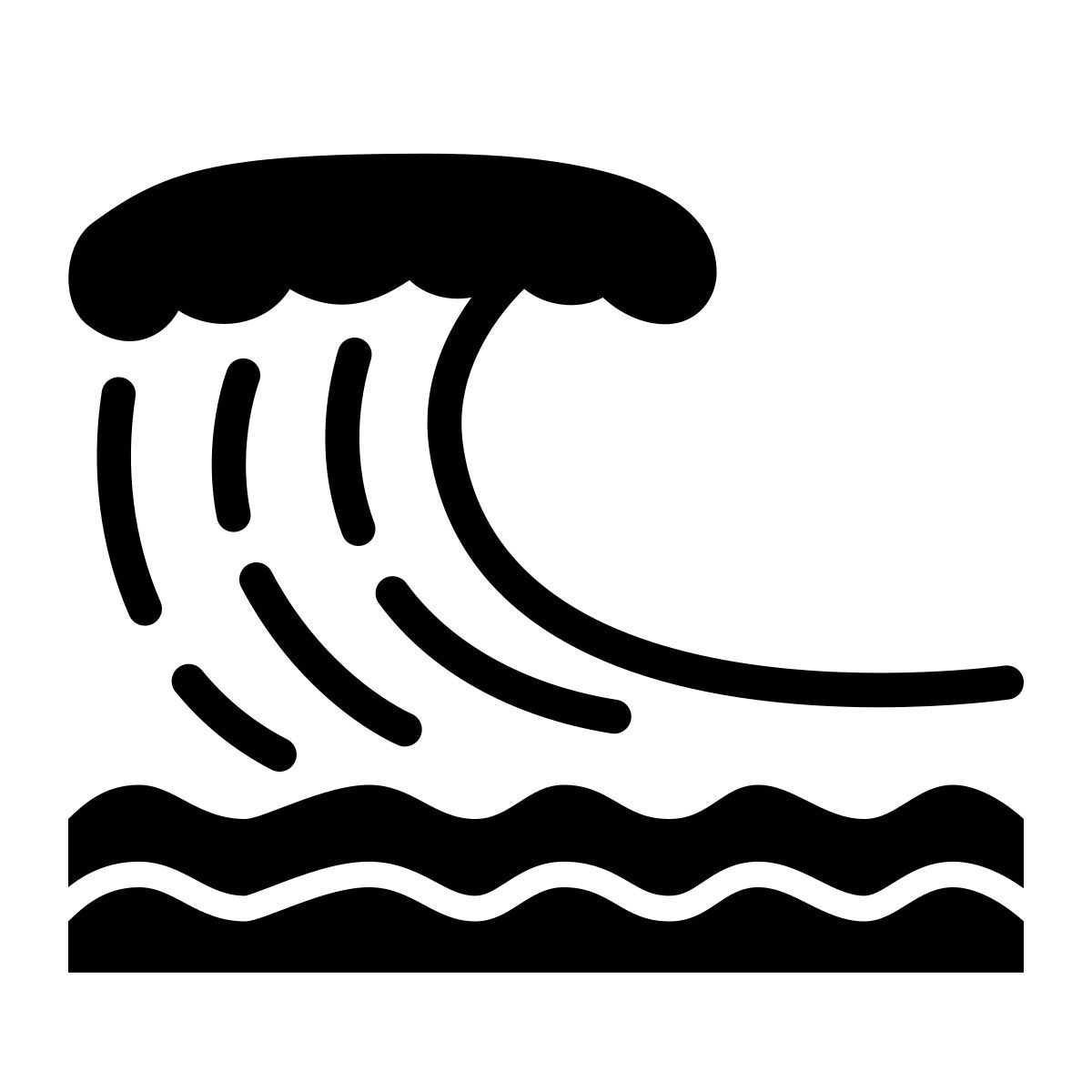 sea wave 아이콘