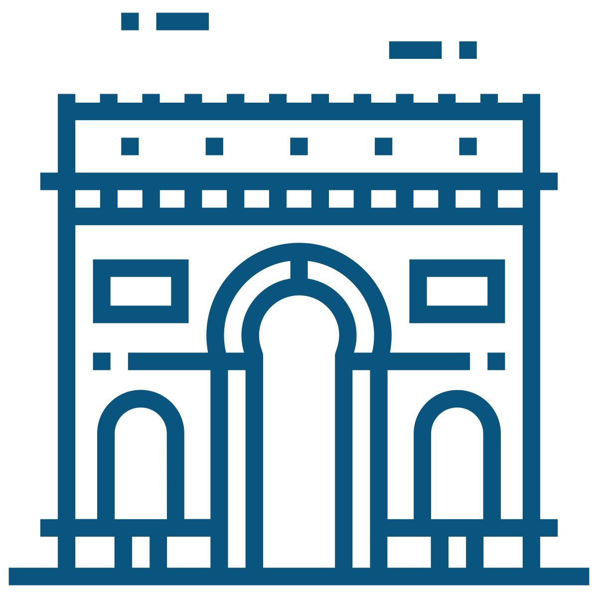 arc de triomphe icon