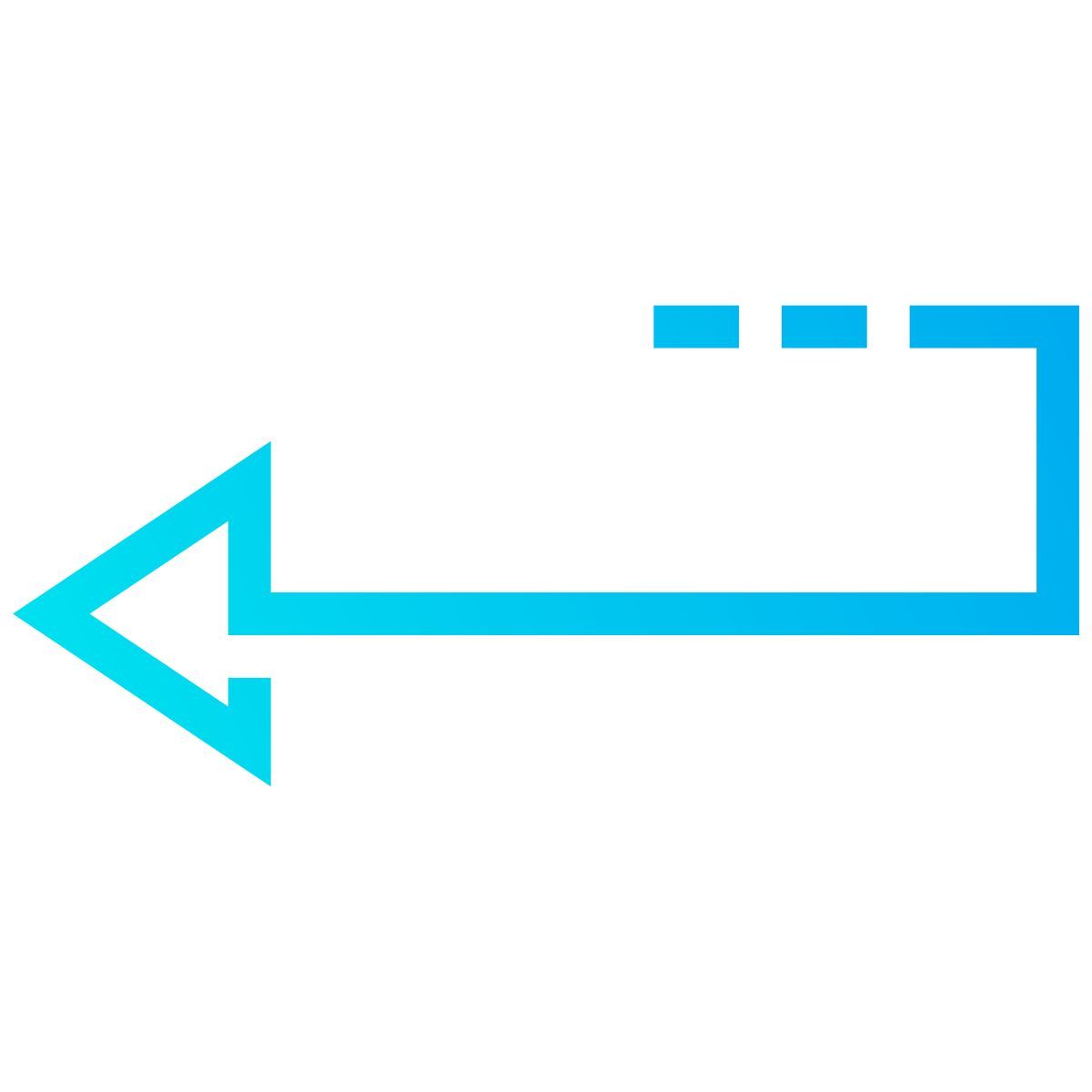 arrow left icon