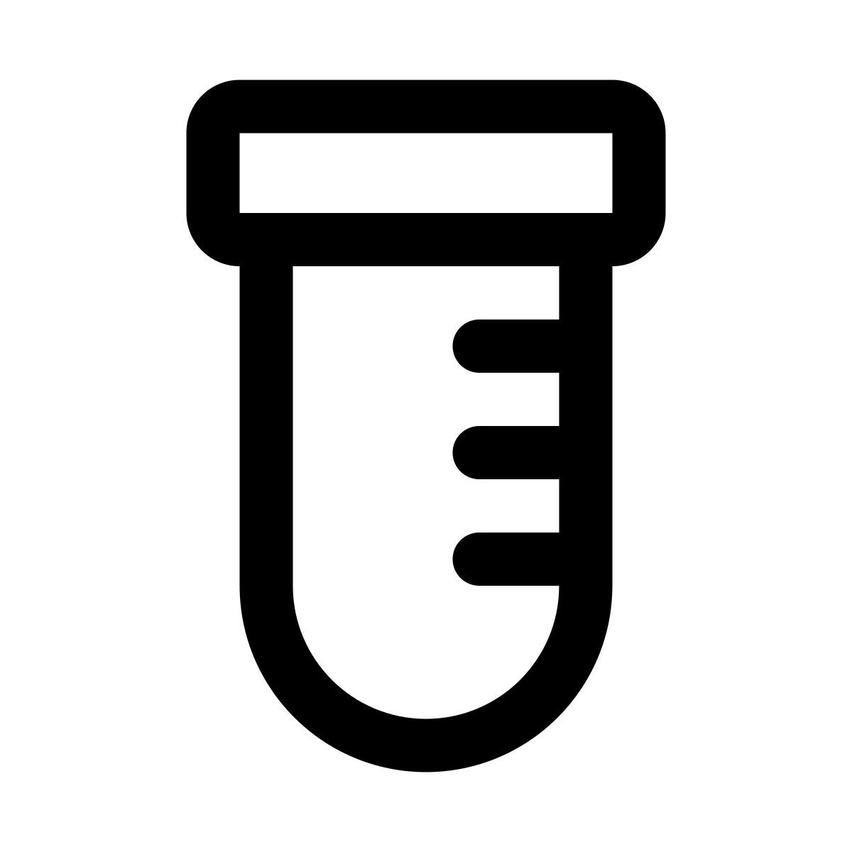 medical tube icon