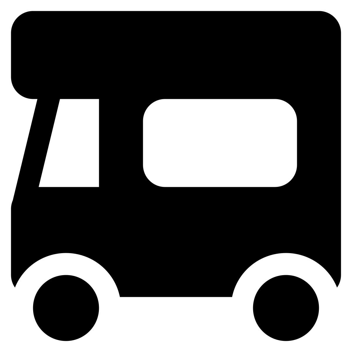 klassisches zelt icon