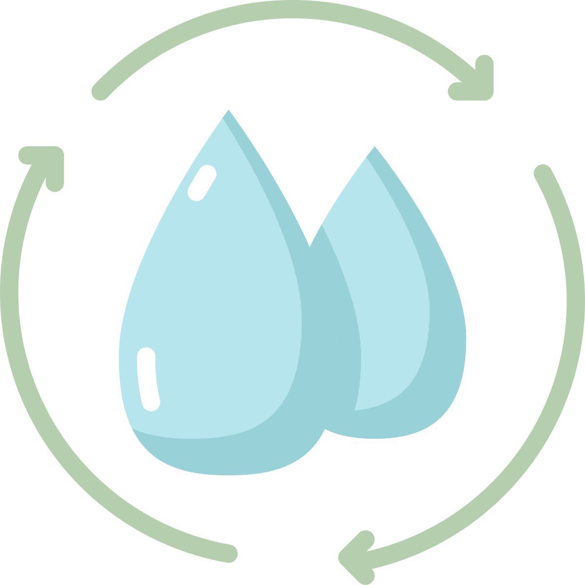 riciclare l'acqua icon
