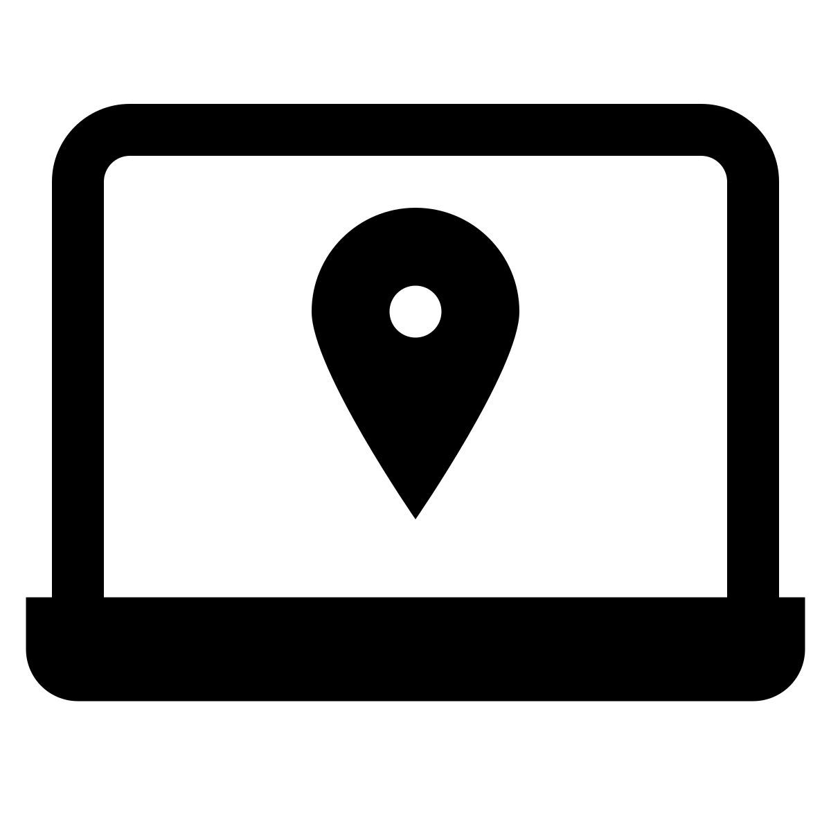 geographisches positionierungs system icon