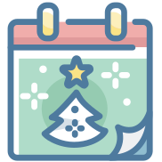external calendar-christmas-time-with-happy-man-others-bomsymbols- icon