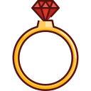 external diamond-valentines-day-others-bzzricon-studio icon