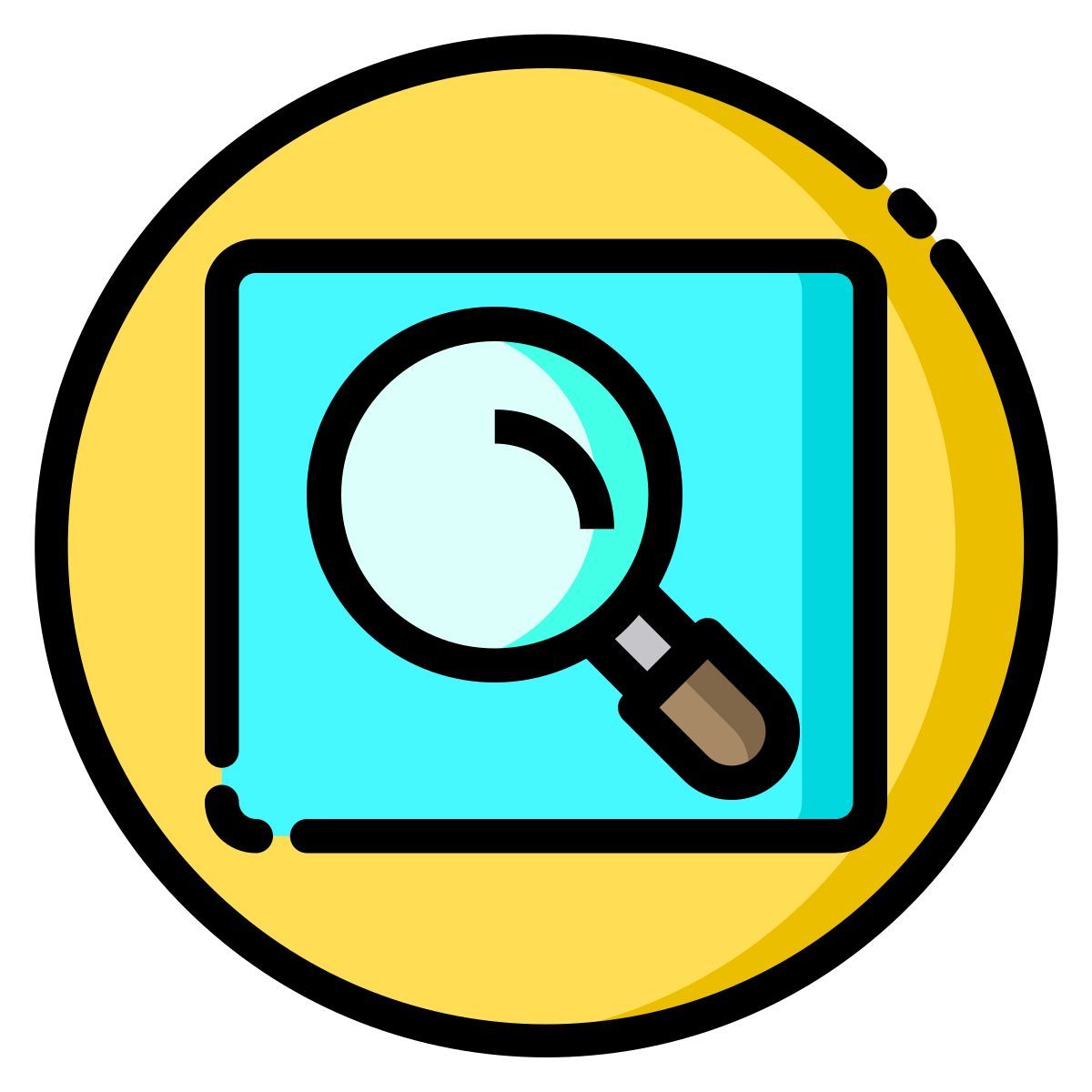 magnifying glass icon