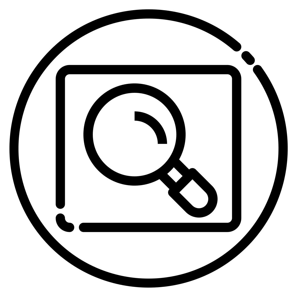 magnifying glass icon