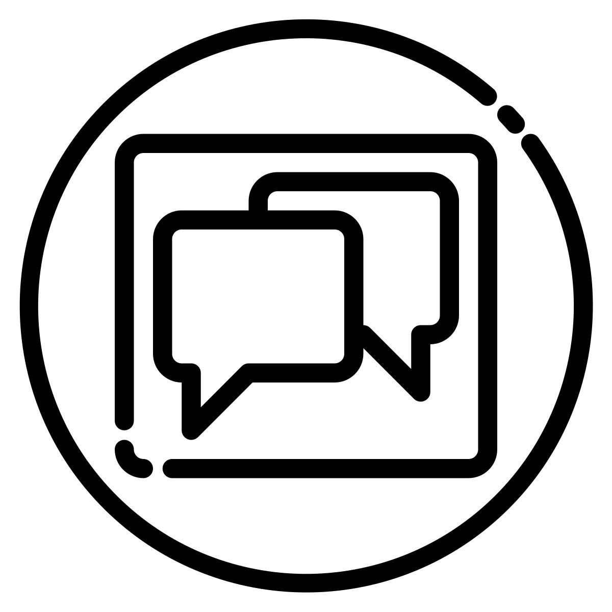message icon