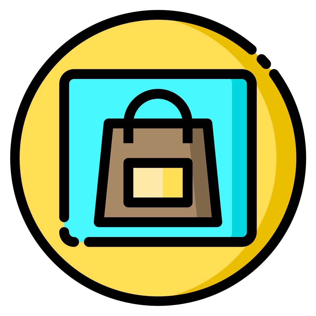 shopping bag icon
