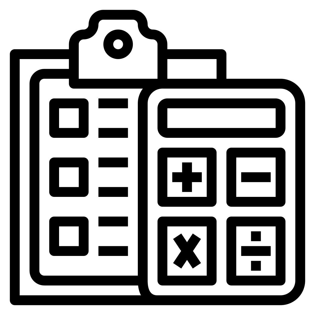 clipboard icon