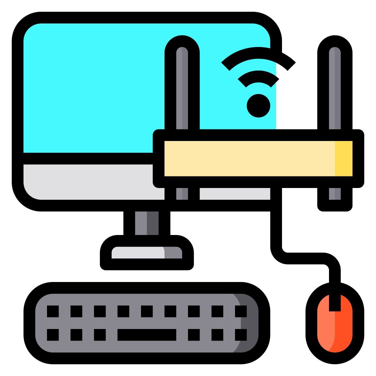 WLAN-Router icon