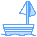 external Boat-travel-blue-others-cattaleeya-thongsriphong icon