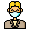 external Boy-male-avatar-with-mask-color-line-others-cattaleeya-thongsriphong-5 icon