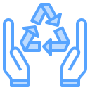 external Recycle-ecology-blue-others-cattaleeya-thongsriphong-4 icon