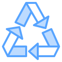 external Recycle-ecology-blue-others-cattaleeya-thongsriphong-5 icon