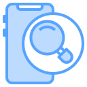 external Search-mobile-application-blue-others-cattaleeya-thongsriphong icon