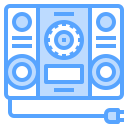 external Speaker-electronic-devices-blue-others-cattaleeya-thongsriphong-2 icon