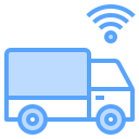 external Truck-internet-of-thing-blue-others-cattaleeya-thongsriphong icon
