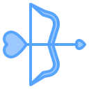 external arrow-valentine-blue-others-cattaleeya-thongsriphong icon