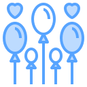 external balloon-love-blue-others-cattaleeya-thongsriphong icon