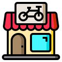 external bicycle-shop-color-line-others-cattaleeya-thongsriphong icon