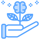 external brain-brain-concept-blue-others-cattaleeya-thongsriphong icon