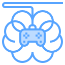 external brain-game-controller-blue-others-cattaleeya-thongsriphong icon