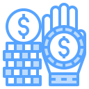 external business-money-blue-others-cattaleeya-thongsriphong icon