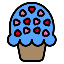 external cake-valentine-color-line-others-cattaleeya-thongsriphong icon
