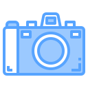 external camera-electronic-device-blue-others-cattaleeya-thongsriphong icon