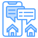 external chat-work-from-home-blue-others-cattaleeya-thongsriphong icon