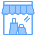 external cheerful-shopping-blue-others-cattaleeya-thongsriphong-5 icon