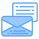 external communication-mail-blue-others-cattaleeya-thongsriphong icon