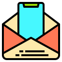 external communication-mail-color-line-others-cattaleeya-thongsriphong-2 icon