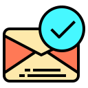 external communication-mail-color-line-others-cattaleeya-thongsriphong-6 icon