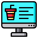 external computer-food-delivery-color-line-others-cattaleeya-thongsriphong icon