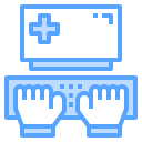 external computer-hospital-blue-others-cattaleeya-thongsriphong icon