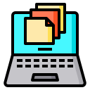 external computer-laptop-color-line-others-cattaleeya-thongsriphong-5 icon