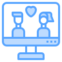 external computer-love-blue-others-cattaleeya-thongsriphong-2 icon