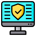 external computer-security-color-line-others-cattaleeya-thongsriphong icon