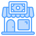 external credit-shop-blue-others-cattaleeya-thongsriphong icon