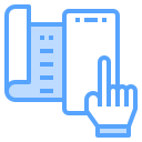 external finger-e-learning-blue-others-cattaleeya-thongsriphong icon