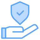 external hand-security-blue-others-cattaleeya-thongsriphong icon