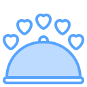 external heart-food-delivery-blue-others-cattaleeya-thongsriphong icon